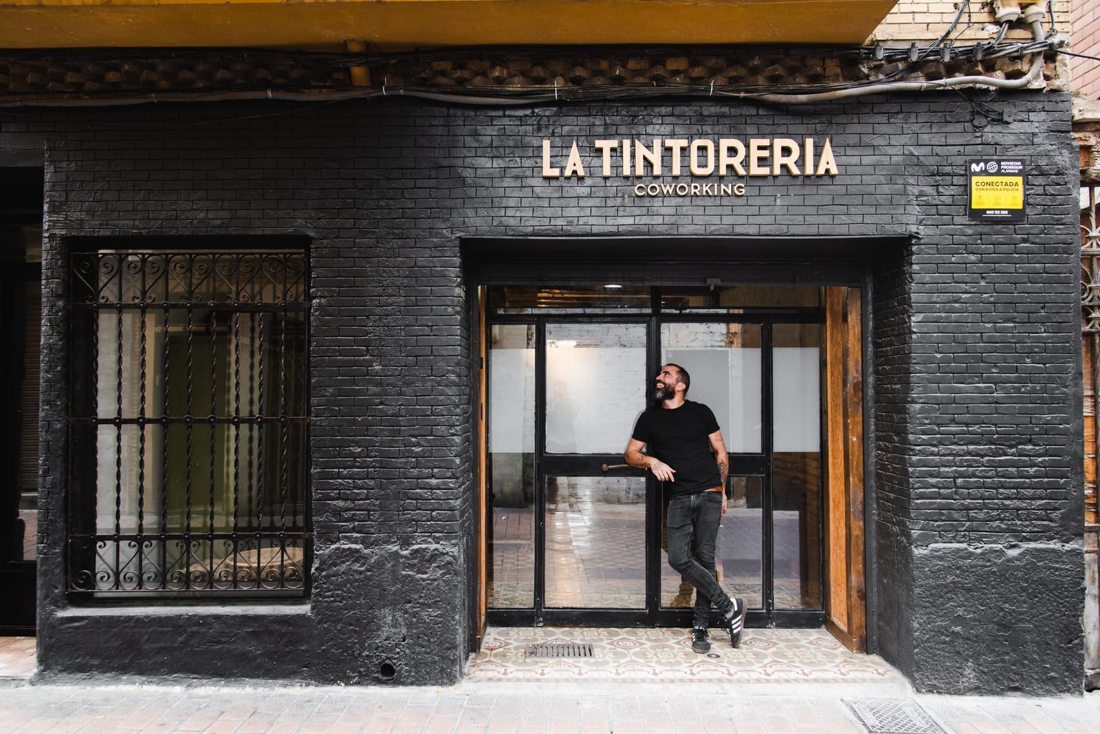 Fachada de La Tintorería en C/ San Pablo 91